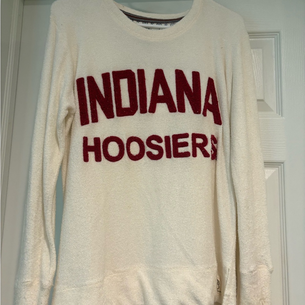 Indiana Hoosiers Cream Sweater